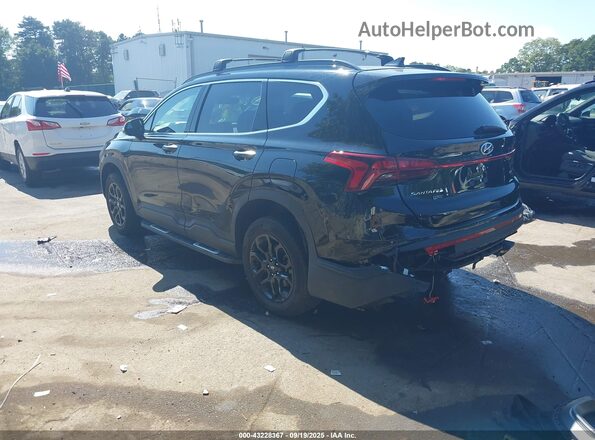 5NMS6DAJ3PH607039 2023 HYUNDAI SANTA FE Black Задня ліва чверть