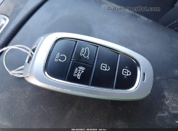 5NMS6DAJXPH615848 2023 HYUNDAI SANTA FE Gray Вид панелі приладів