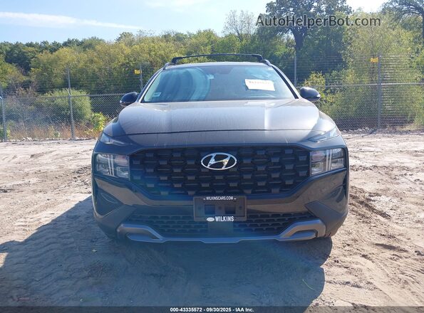 5NMS6DAJXPH615848 2023 HYUNDAI SANTA FE Gray Вид задньої частини салону