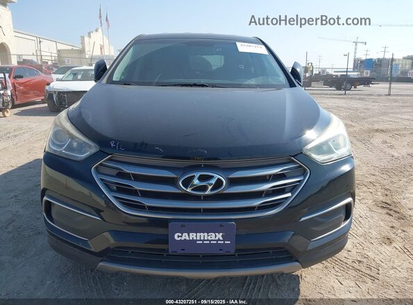 5NMZT3LB0JH057863 2018 HYUNDAI SANTA FE SPORT Black 