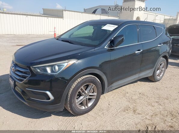 5NMZT3LB0JH057863 2018 HYUNDAI SANTA FE SPORT Black 
