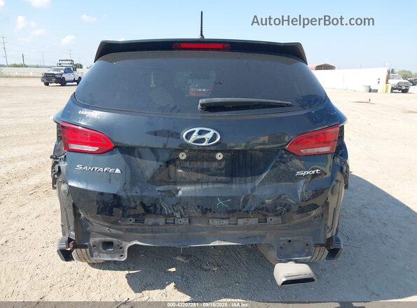 5NMZT3LB0JH057863 2018 HYUNDAI SANTA FE SPORT Black 
