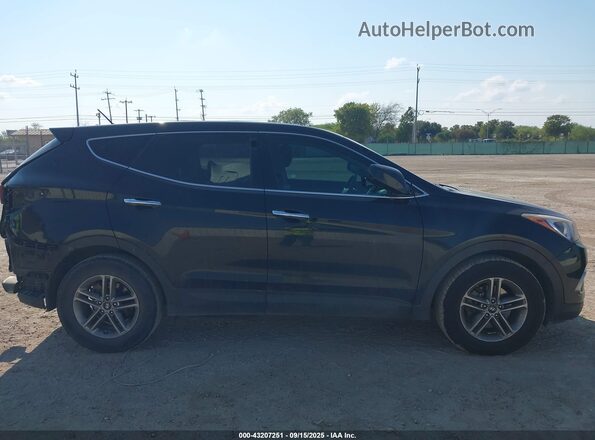 5NMZT3LB0JH057863 2018 HYUNDAI SANTA FE SPORT Black 