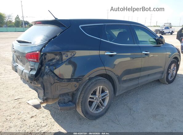 5NMZT3LB0JH057863 2018 HYUNDAI SANTA FE SPORT Black 