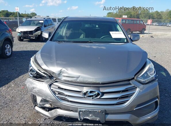 5NMZTDLB2JH085430 2018 HYUNDAI SANTA FE SPORT Gray 