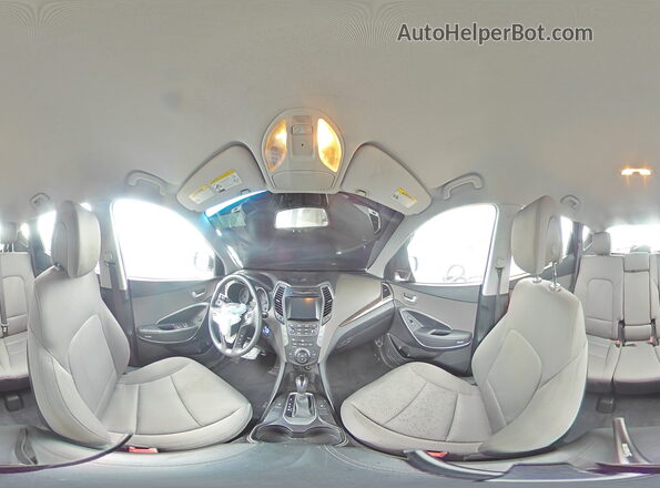 5NMZU3LB0JH054376 2018 HYUNDAI SANTA White 
