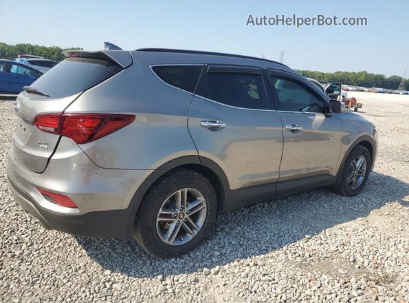 5NMZUDLB5JH065525 2018 HYUNDAI SANTA Серый 