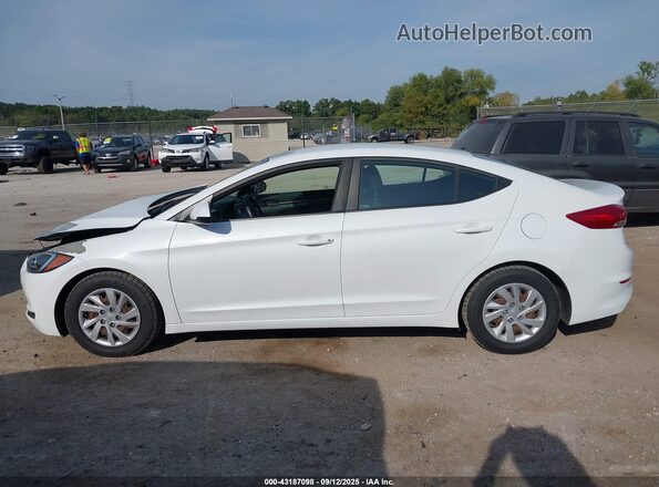 5NPD74LF0JH215631 2018 HYUNDAI ELANTRA White Սալոնի 360 աստիճան տեսք