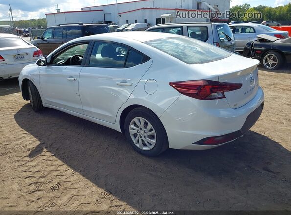 5NPD74LF0LH584931 2020 HYUNDAI ELANTRA White Tył lewy