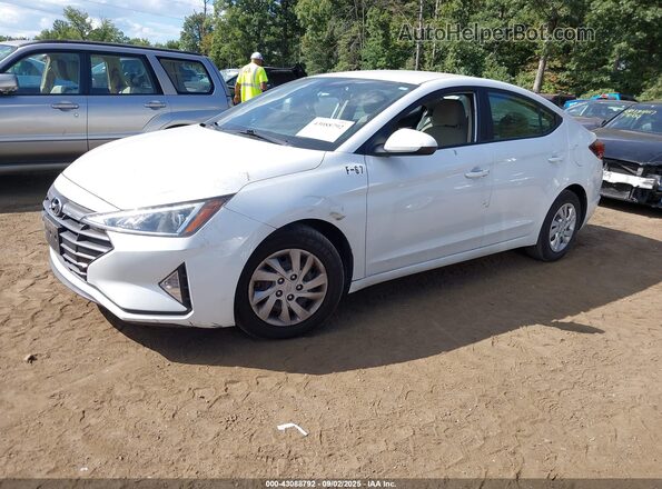 5NPD74LF0LH584931 2020 HYUNDAI ELANTRA White Przód lewy
