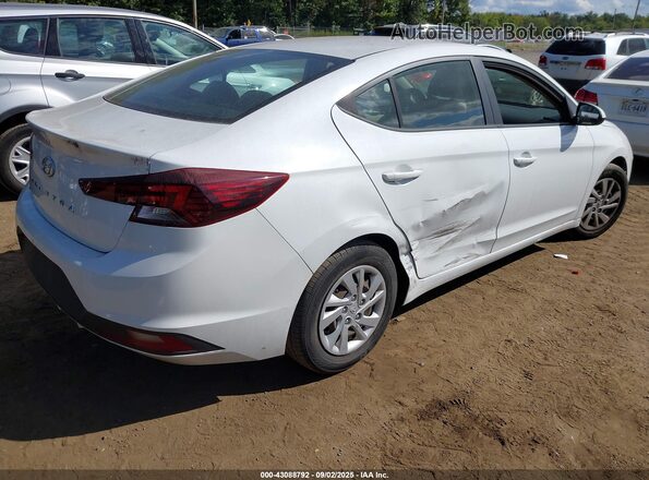 5NPD74LF0LH584931 2020 HYUNDAI ELANTRA White Tył prawy
