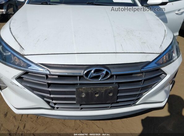 5NPD74LF0LH584931 2020 HYUNDAI ELANTRA White Widok z przodu