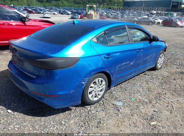 5NPD74LF1JH401243 2018 HYUNDAI ELANTRA Blue Tył prawy