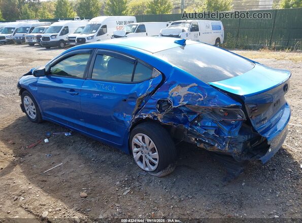 5NPD74LF1JH401243 2018 HYUNDAI ELANTRA Blue Tył lewy