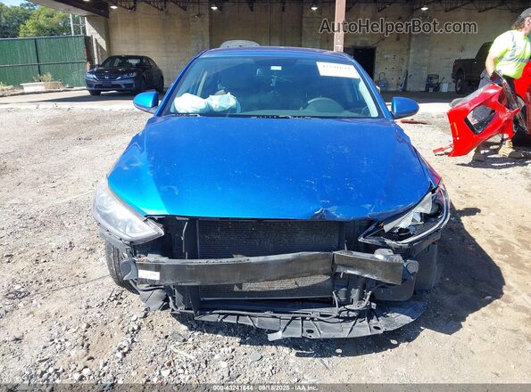 5NPD74LF1JH401243 2018 HYUNDAI ELANTRA Blue Widok wnętrza z tyłu