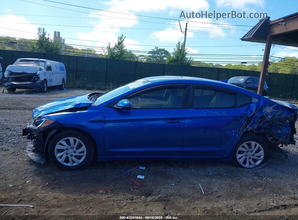 5NPD74LF1JH401243 2018 HYUNDAI ELANTRA Blue 