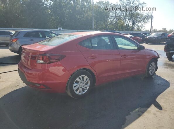 5NPD74LF1LH619122 2020 HYUNDAI ELANTRA Red Задня права чверть