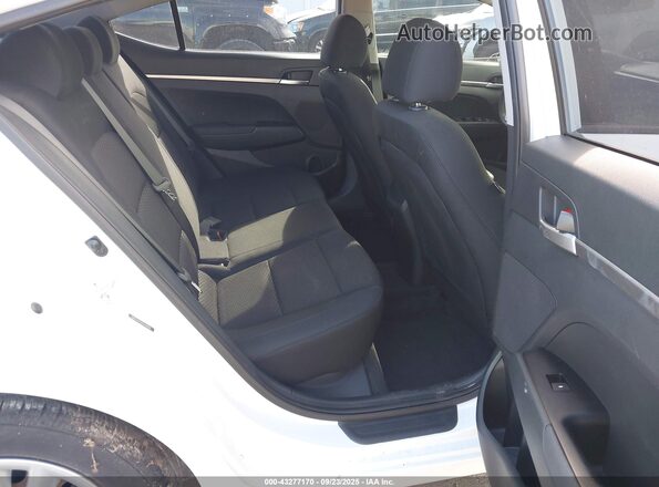 5NPD74LF2KH476826 2019 HYUNDAI ELANTRA White Vista de la etiqueta del VIN