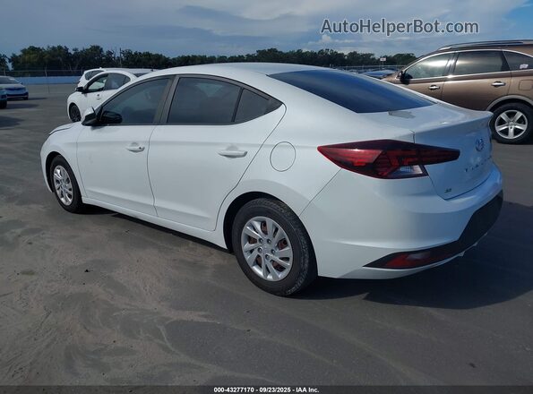 5NPD74LF2KH476826 2019 HYUNDAI ELANTRA White Trasero izquierdo