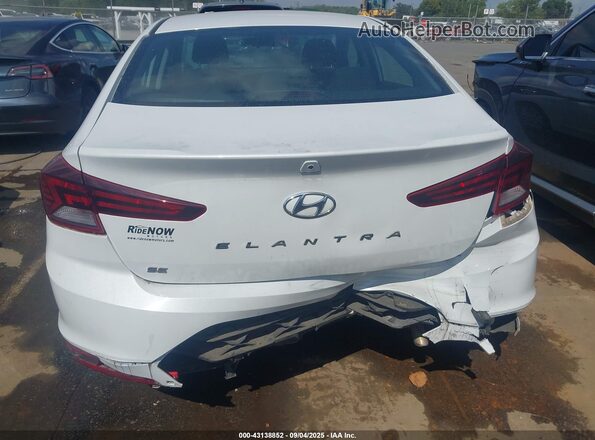5NPD74LF2LH500608 2020 HYUNDAI ELANTRA White წინა ხედი