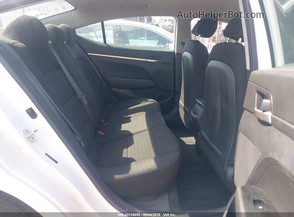 5NPD74LF2LH500608 2020 HYUNDAI ELANTRA White VIN კოდის სტიკერის ხედი
