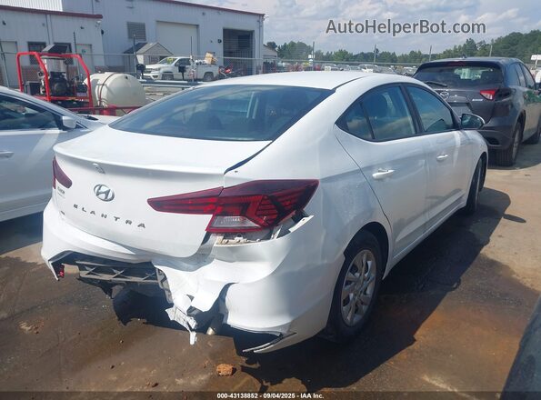 5NPD74LF2LH500608 2020 HYUNDAI ELANTRA White უკანა მარჯვენა