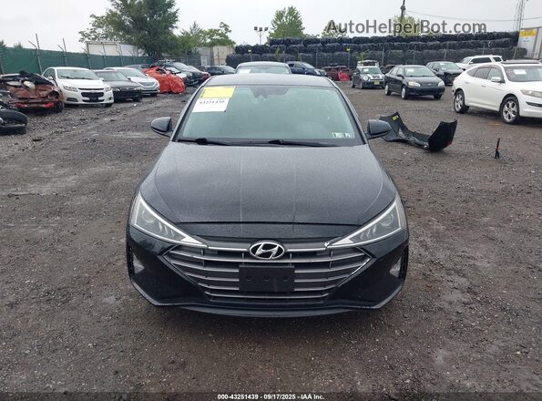 5NPD74LF2LH591637 2020 HYUNDAI ELANTRA Black Vista interior trasera