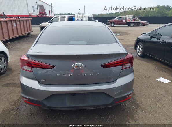 5NPD74LF5KH463861 2019 HYUNDAI ELANTRA Gray 