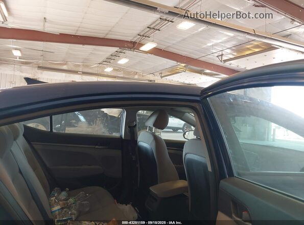 5NPD74LF6HH183424 2017 HYUNDAI ELANTRA Blue VIN sticker view