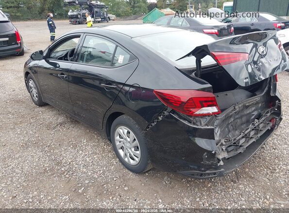 5NPD74LF6LH603594 2020 HYUNDAI ELANTRA Black Tył lewy