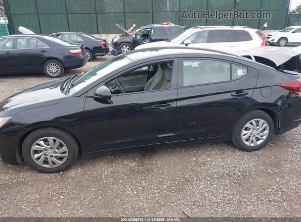 5NPD74LF6LH603594 2020 HYUNDAI ELANTRA Black Widok wnętrza 360 stopni