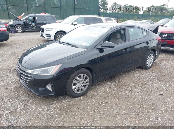 5NPD74LF6LH603594 2020 HYUNDAI ELANTRA Black Przód lewy