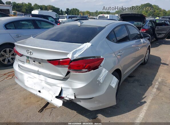 5NPD74LF7HH067844 2017 HYUNDAI ELANTRA Silver Rear right