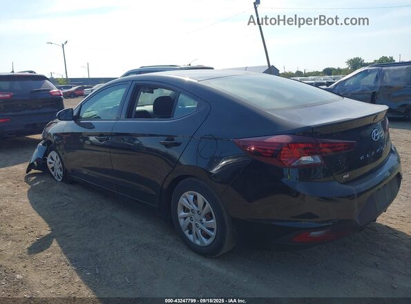 5NPD74LF7LH562876 2020 HYUNDAI ELANTRA Black Tył lewy