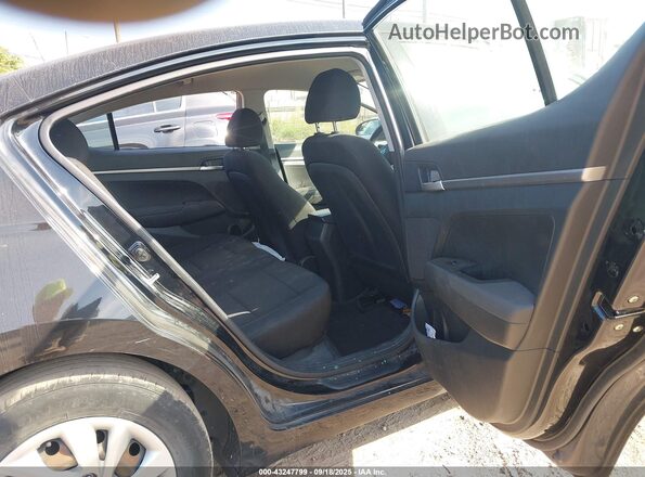 5NPD74LF7LH562876 2020 HYUNDAI ELANTRA Black Widok naklejki z numerem VIN
