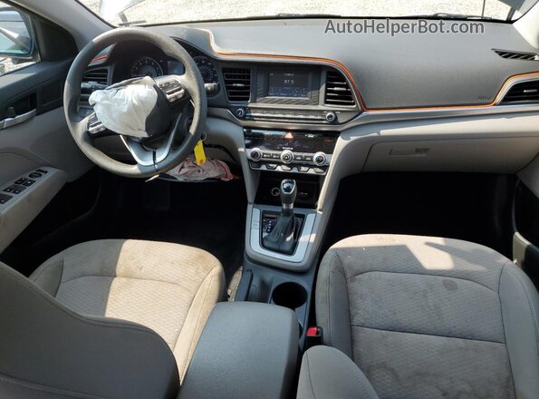 5NPD74LF8LH546864 2020 HYUNDAI ELANTRA Black წინა პანელის ხედი