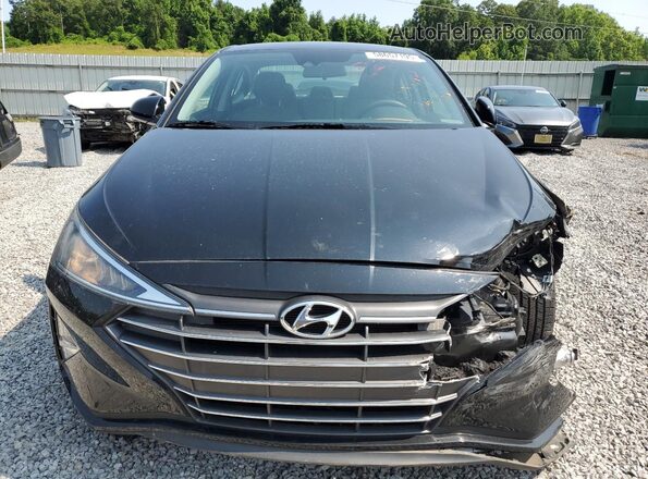 5NPD74LF8LH546864 2020 HYUNDAI ELANTRA Black წინა ხედი