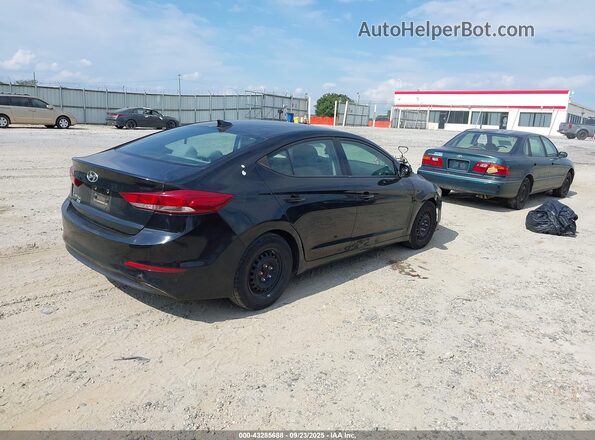 5NPD74LF9HH174751 2017 HYUNDAI ELANTRA Black უკანა მარჯვენა