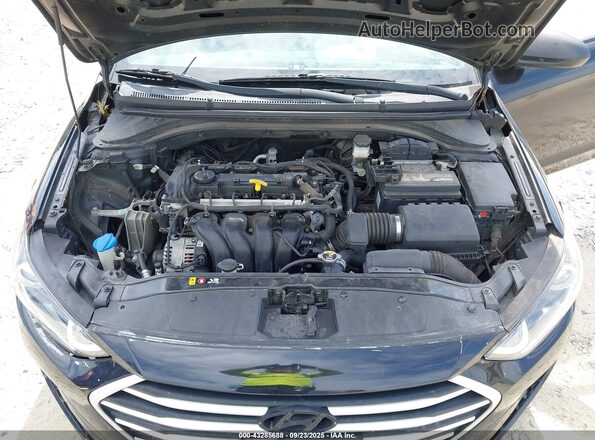5NPD74LF9HH174751 2017 HYUNDAI ELANTRA Black უკანა ხედი