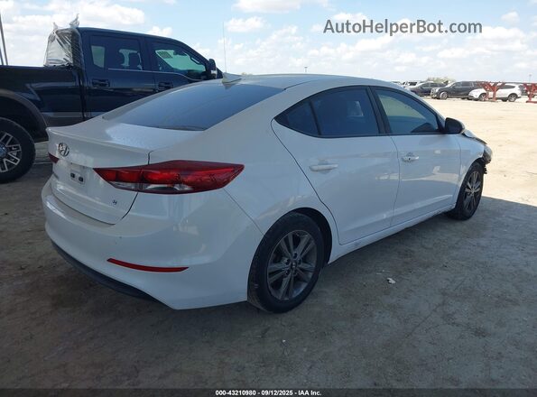 5NPD84LF0JH300269 2018 HYUNDAI ELANTRA White უკანა მარჯვენა