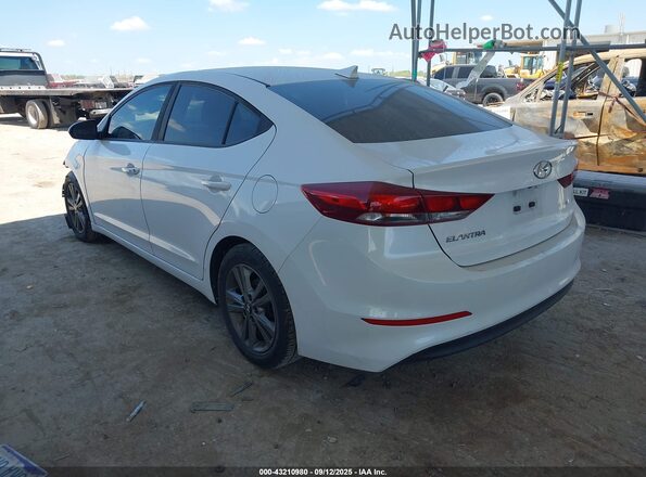 5NPD84LF0JH300269 2018 HYUNDAI ELANTRA White უკანა მარცხენა