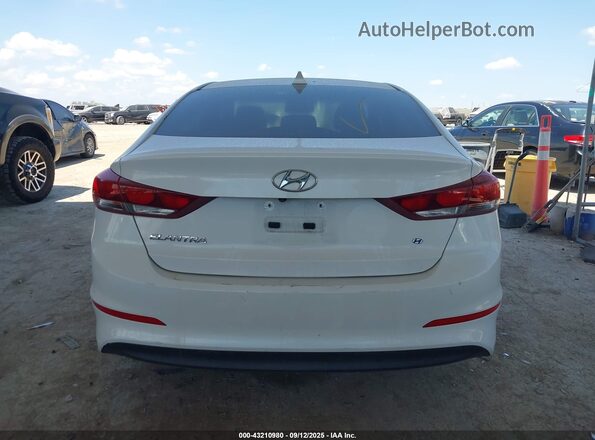 5NPD84LF0JH300269 2018 HYUNDAI ELANTRA White 