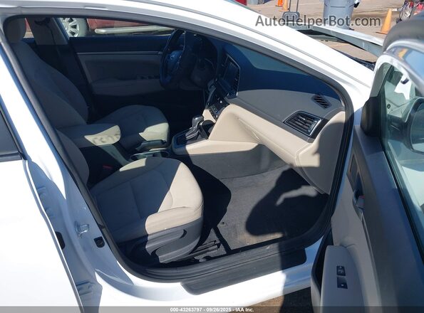 5NPD84LF0JH347981 2018 HYUNDAI ELANTRA White 