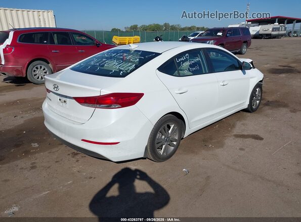 5NPD84LF0JH347981 2018 HYUNDAI ELANTRA White 