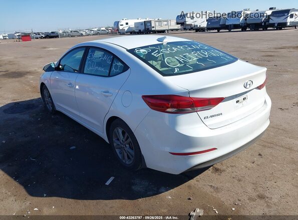 5NPD84LF0JH347981 2018 HYUNDAI ELANTRA White 