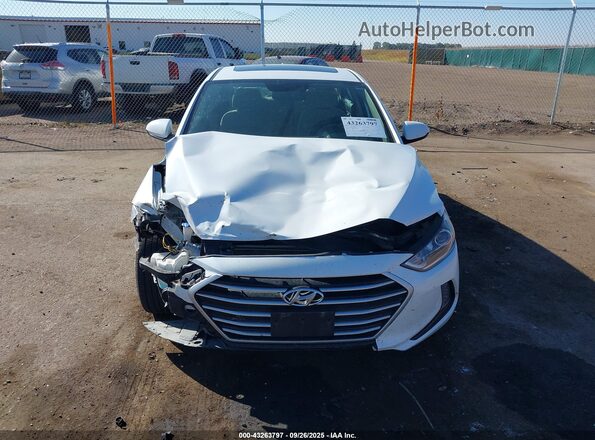 5NPD84LF0JH347981 2018 HYUNDAI ELANTRA White 