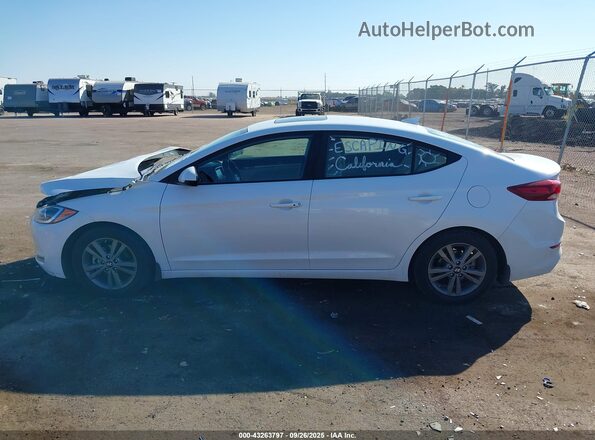 5NPD84LF0JH347981 2018 HYUNDAI ELANTRA White 