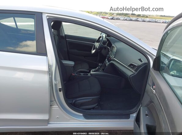 5NPD84LF0LH528047 2020 HYUNDAI ELANTRA Silver Front interior view