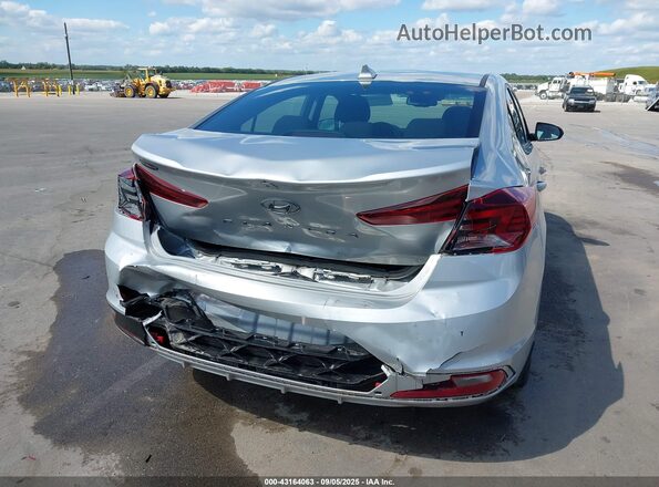 5NPD84LF0LH528047 2020 HYUNDAI ELANTRA Silver Front view
