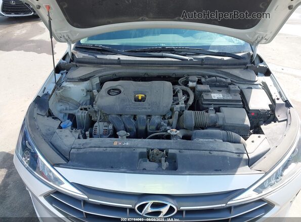 5NPD84LF0LH528047 2020 HYUNDAI ELANTRA Silver Rear view